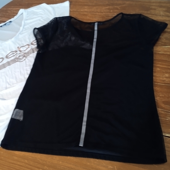 Bundle of 2 BeBe mesh shirts L - Picture 5 of 12
